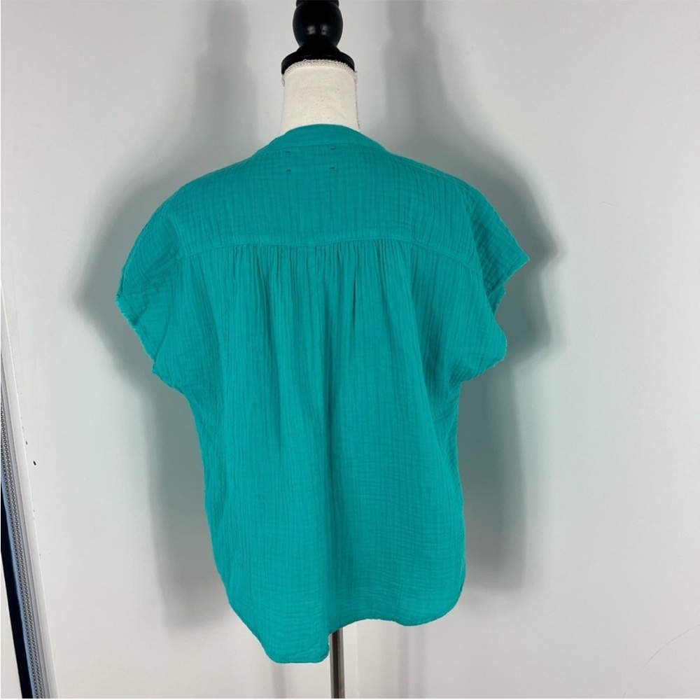 NWOT Xirena Kane Gaudencia cotton gauze top - Picture 7 of 10